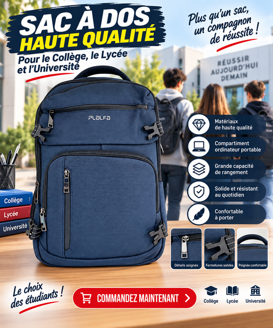 Sac à dos porte pc 2601-12 bleu