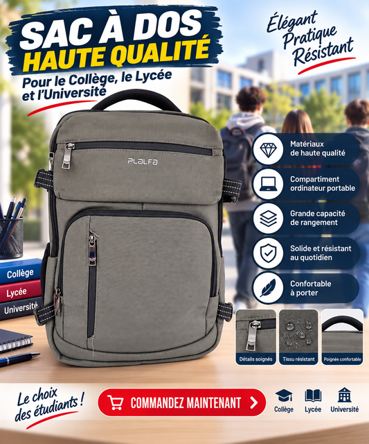 Sac à dos porte pc 2601-12 marron