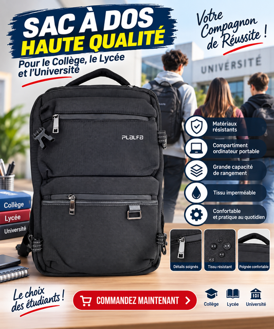 Sac à dos porte pc 2601-13 noir
