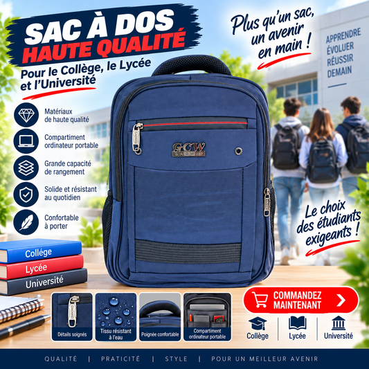 Sac à dos porte pc 2601-5 bleu