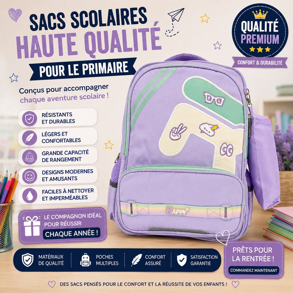 Sac à dos PRIM MOY LYCÉ 5035 move