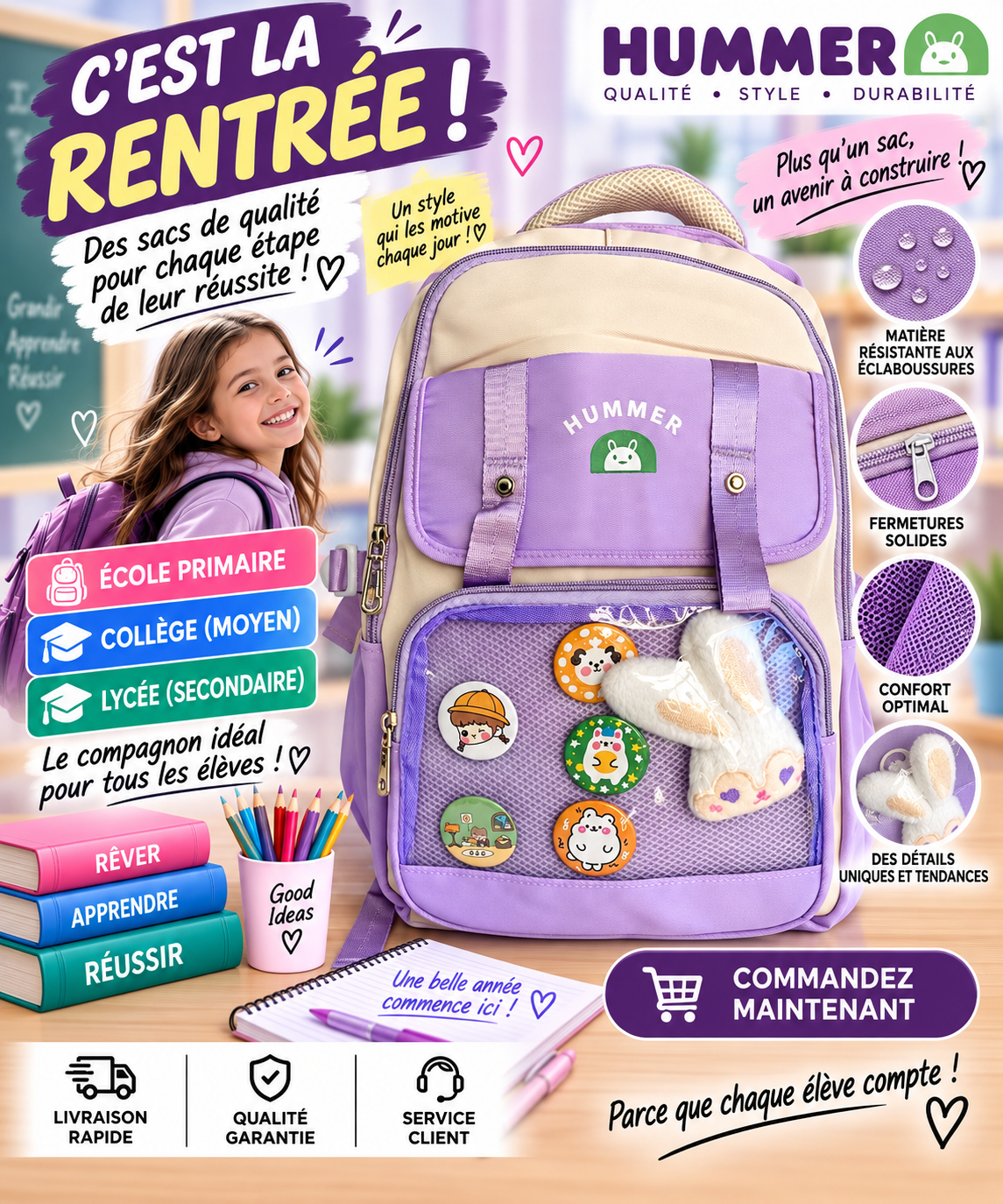 Sac à dos PRIM MOY LYCÉ A 121 move