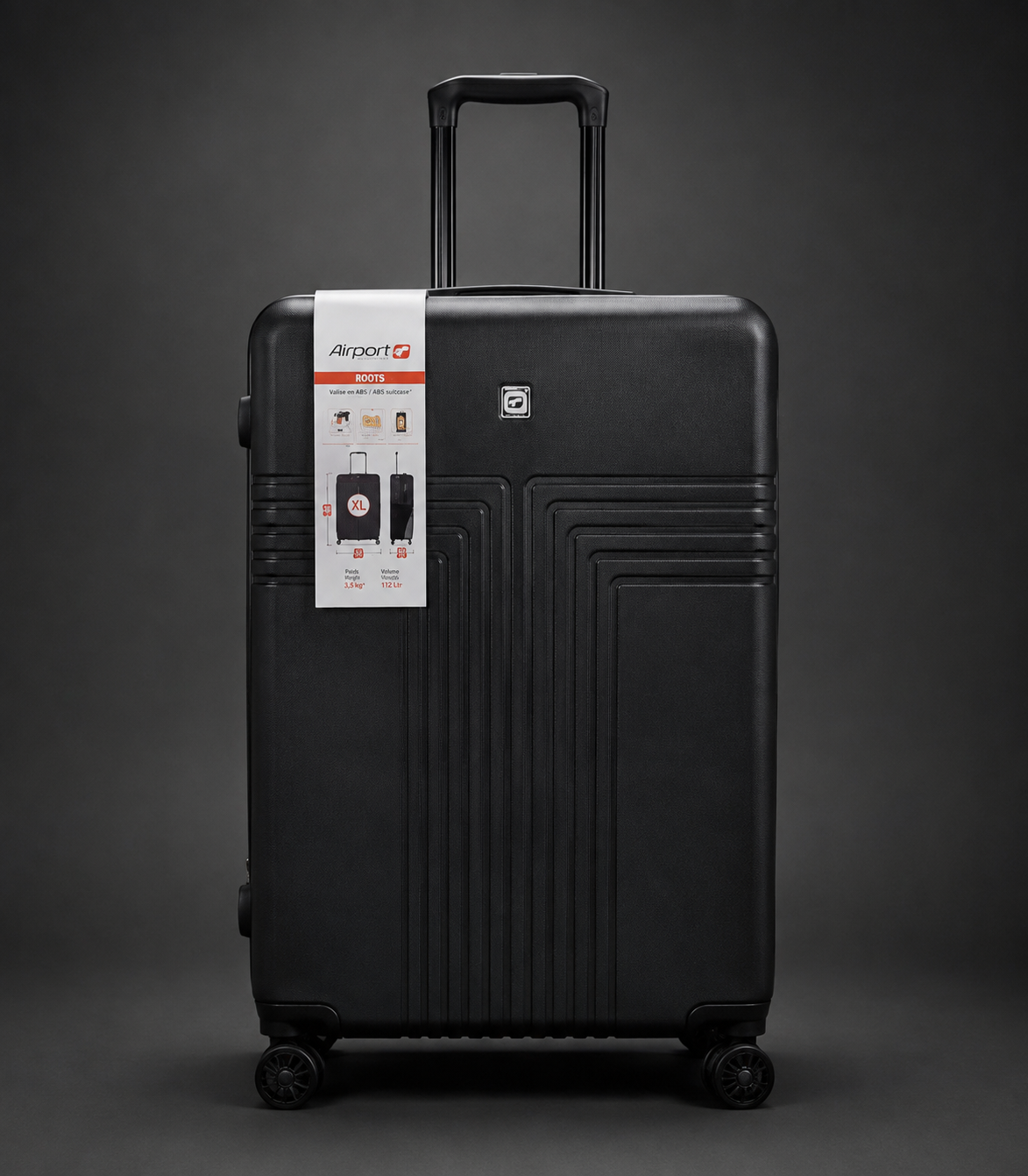 AIRPORT grande valise original 33KG noir