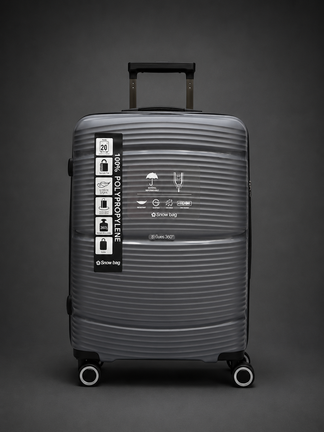 SNOWBAG MOYENNE 23KG GRIS