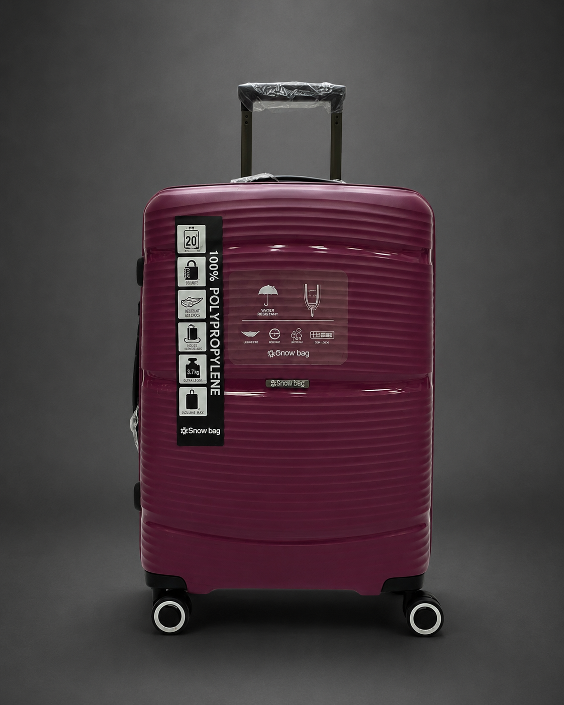 SNOWBAG MOYENNE 23KG BORDEAUX